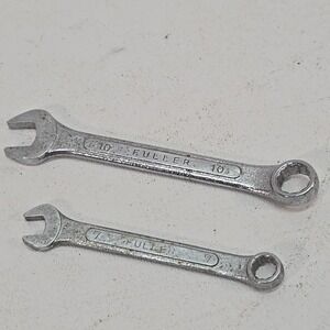 2 Fuller Japan KTC Combination‎ Metric Wrenches 12 Point 10mm & 7mm